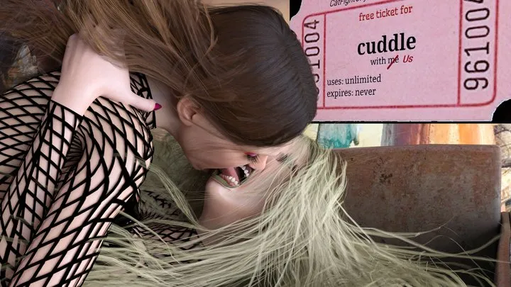 Catball Catfight Customs - Nerd Girls CatFight 001 The Kissing Booth wmv