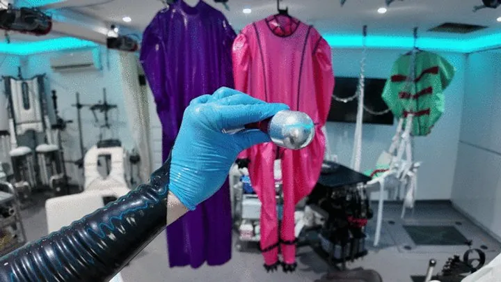 Miss Miranda - The Bondage Mistress - Rubber Colour Drone Part 1