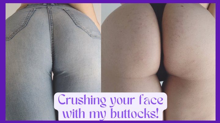 Ema Dirty - Crushing your face with my buttocks!