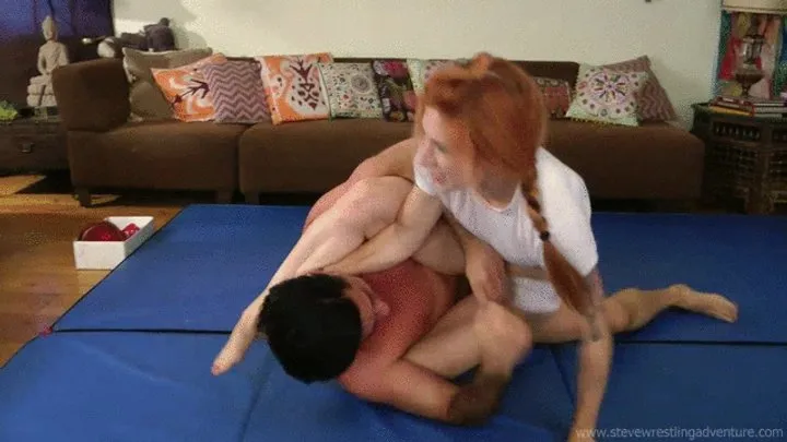 Scissor - Holds - CAPTURED BY NIKKI FIERCE - TRIANGLE CHOKE HOLD