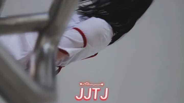 Jjtj Bondage - Bound up and down the stairs for solitary