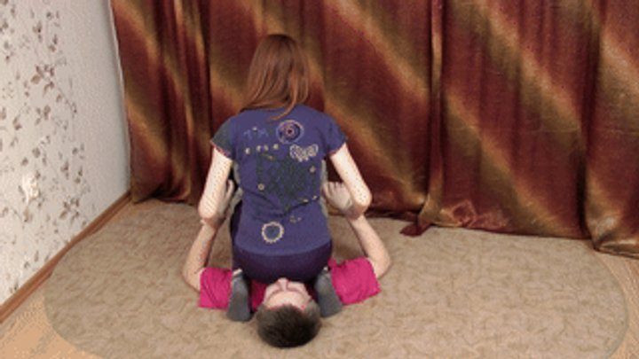 Furious Girls - Red-haired 18 yo Miss in purple yoga pants loves to dominate, vf0213x 1080p