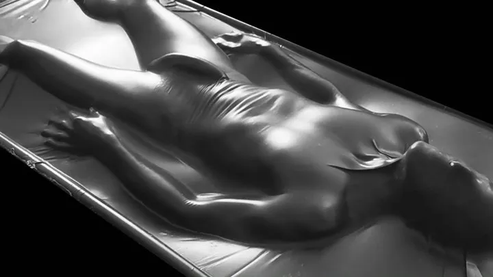 Encasedlatex - Tight Vacbed Bondage