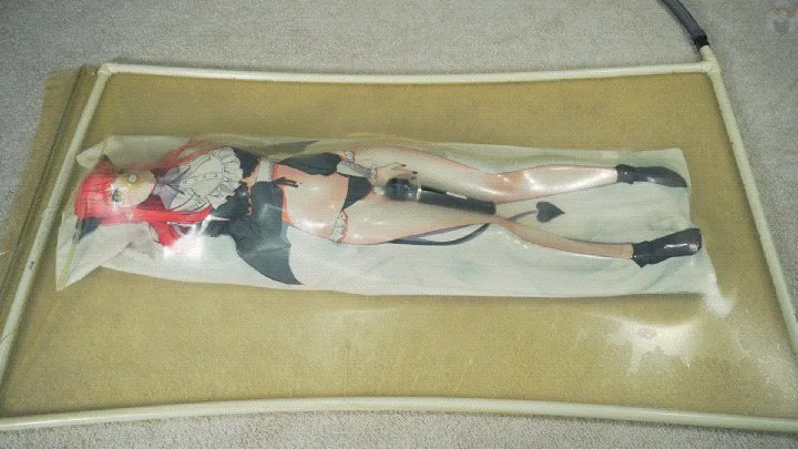 Vacuum Dreams - Dakimakura Kitagawa Marine Succubus in vacuum bed with vibro