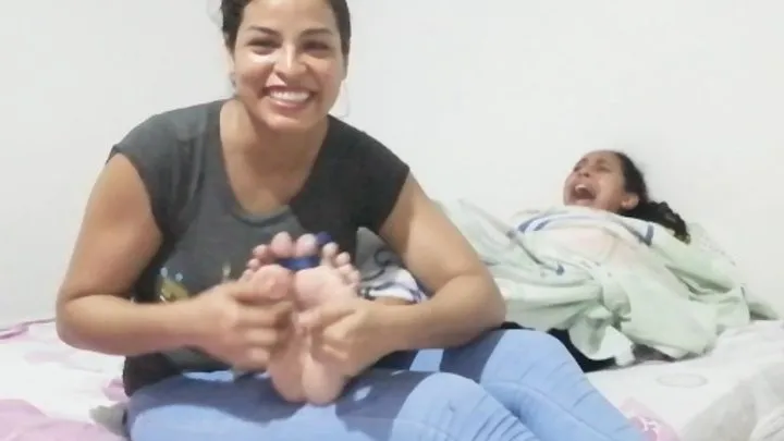 Tickling Touch - Surprise! When Dori Eli's Feet Became the Center of Laughter