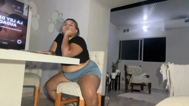 The Fart World - Elisa Lighting Up Her Chair Back To Back To Back Nonstop!