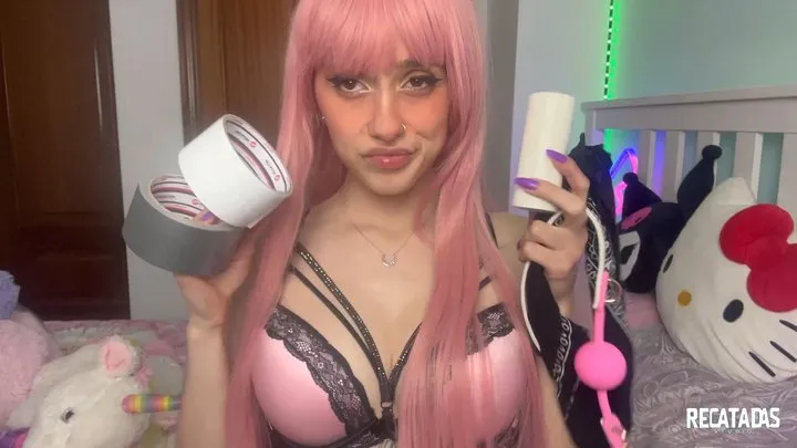 Recatadas Studio - Hare bondage & gags test!