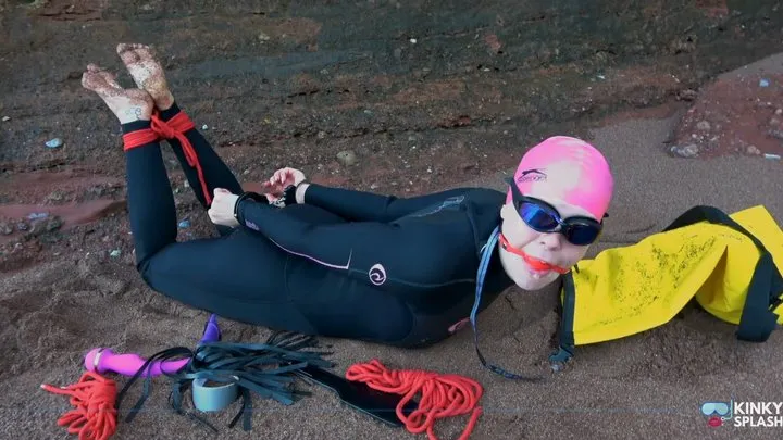 Kinky Splash - Wetsuit, Waves and KINK: A Swimmer’s Unexpected BONDAGE Adventure - MP4