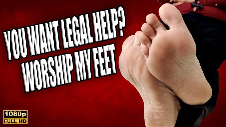 Kingdom Pictures - Lawyer Demands Foot Worship for Legal Defense With JOI And Anal Instruction FHD - KingMarti