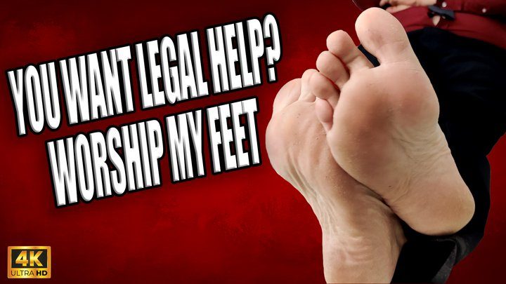 Kingdom Pictures - Lawyer Demands Foot Worship for Legal Defense With JOI And Anal Instruction 4k - KingMarti