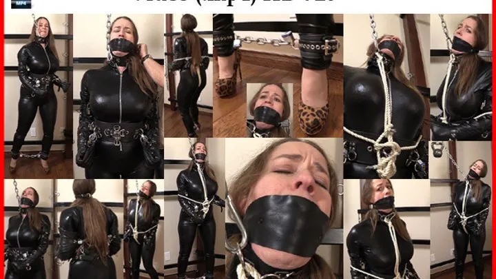 Keye Bondage Images - Pepper Sterling - Leather Sleeves Session (mp4 HD 720)