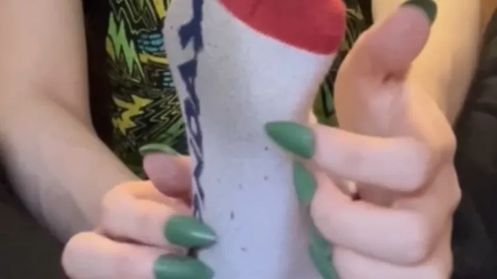 Ticklishcore - Self tickling in socks (WITH AUDIO)