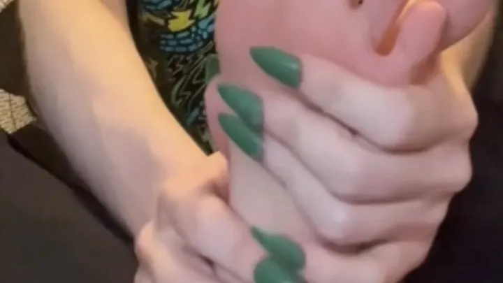 Ticklishcore - Self foot tickling (WITH AUDIO)