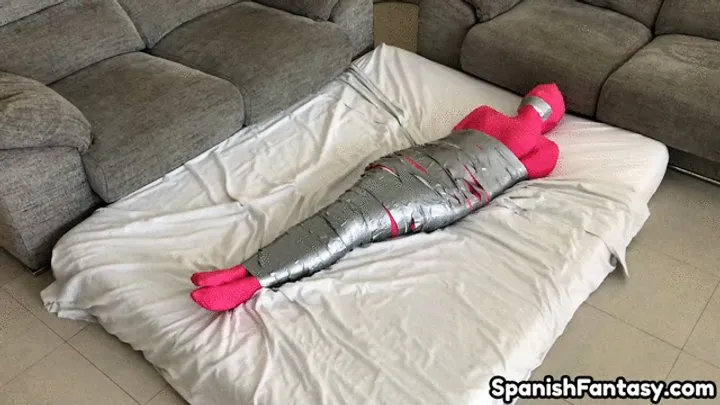 Spanishfantasy - Zentai Girl mummified #3