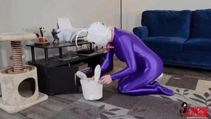 Cinched And Secured - Creepster Bunny Bound and Vibed - Part 1 (MP4 Format)