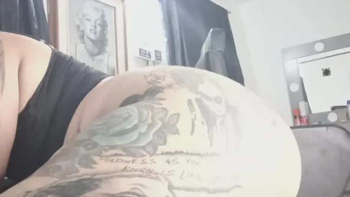 Latinamanyfetish - Squashing face with my big ass and farting so disgusting must endure my smell