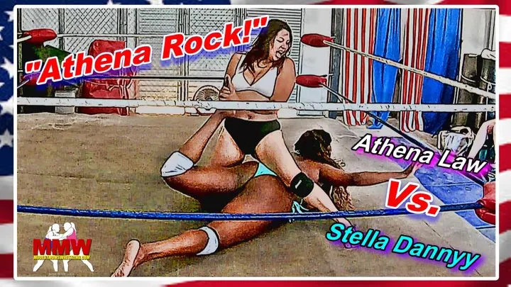 Modest Moms Wrestling - Athena Rock! WMV