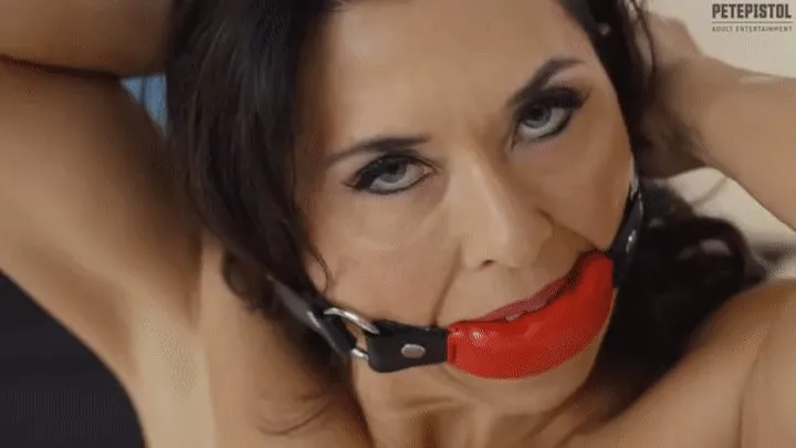 Pete Pystol Sexy Bondage And Feet - Tomiko Gag show - 01 bit gag Mobile Version