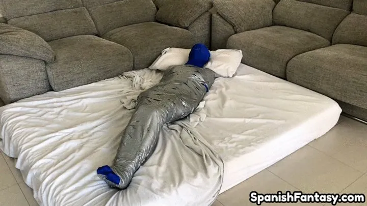 Spanishfantasy - Zentai Girl mummified #4