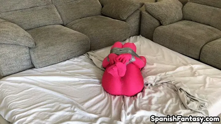 Spanishfantasy - Zentai girl duct taped #5