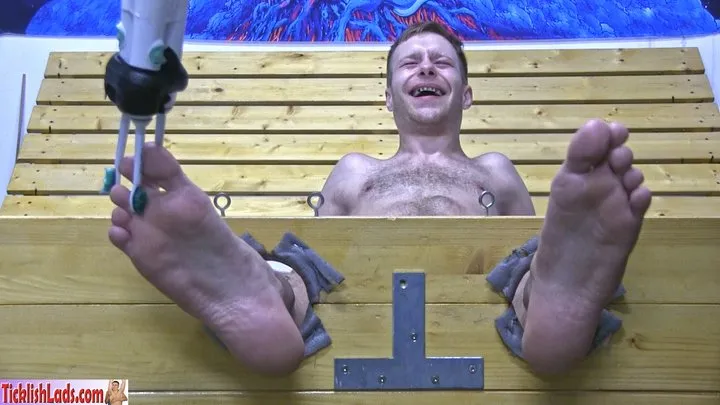 Ladsfeet And Tickling - Corey Naked Bed Tickle HD Full Video 30 Mins