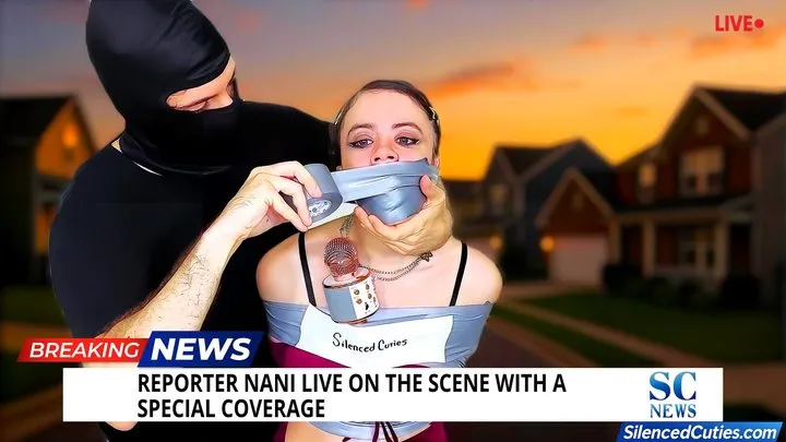 Silenced Cuties - TV Reporter GAGGED on AIR! No Teleprompter Could PREPARE Nani for THIS!