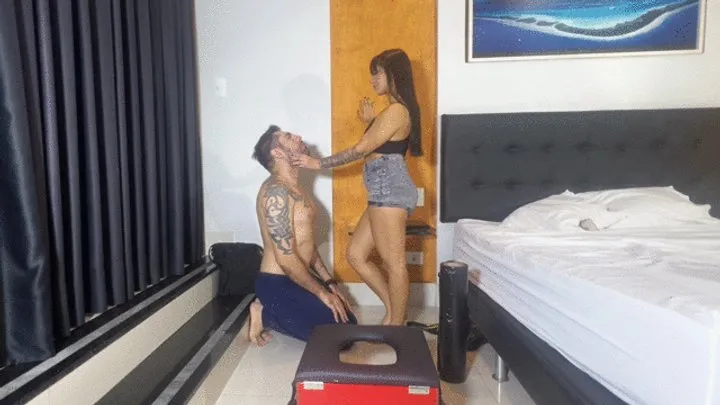 Gf Studios - Asian princess jeans fart domination part 2 by Yumme and Daniel cam by Dani