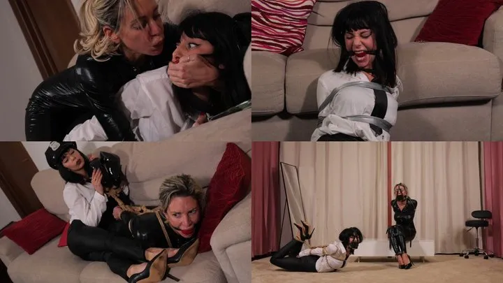 Layla Bondage Addiction - Mayla and Eleonora - Burglary in high heels (ultraHD)