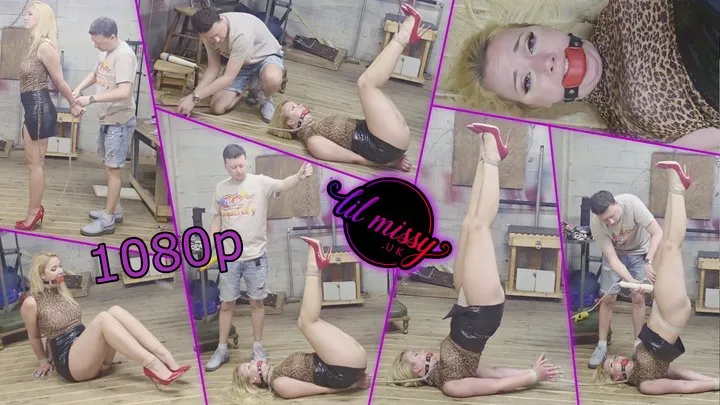 Lil Missy Uk Store - Lil Missy UK is Winched upside down and vibed in The Lair 1080p