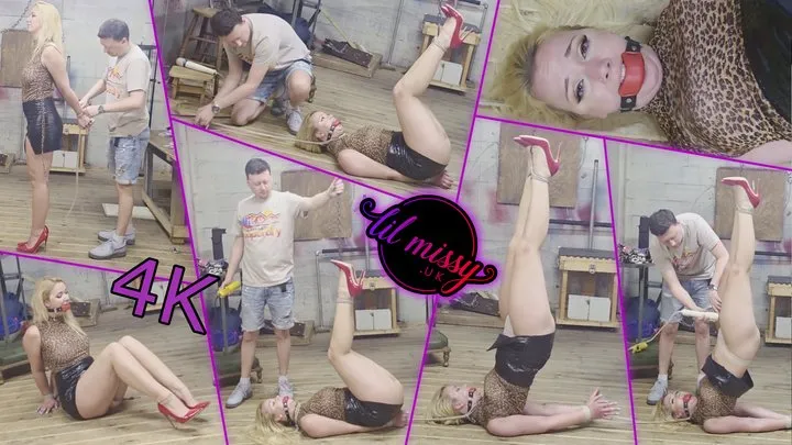Lil Missy Uk Store - Lil Missy UK is Winched upside down and vibed in The Lair 4K