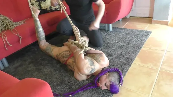 Supertight Bondage Challenges - Hogtie April - Hard Hogtie Challenge for Maya Homerton - Part 2 mp4 SD