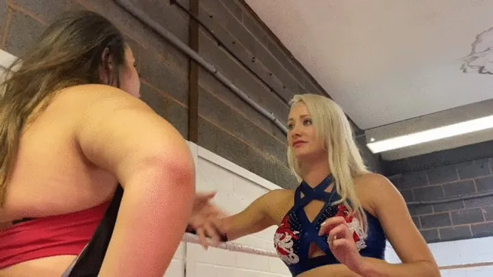Nadia Sapphire - Blonde & brunette vs gothic chick (over 20 Stinkfaces)