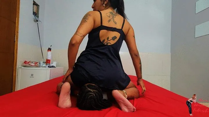 Manuela Albertine Fetish - Farting, part 2, by Anita and Slave Natally, (cam by Manu) FULL HD