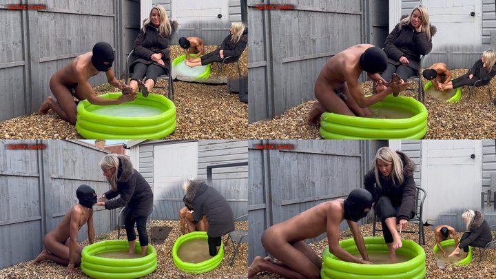 Sadistic Queens - Amy Soles - Clean My Muddy Feet & Drink It! [Picture In Picture] (HD 1080p MP4)