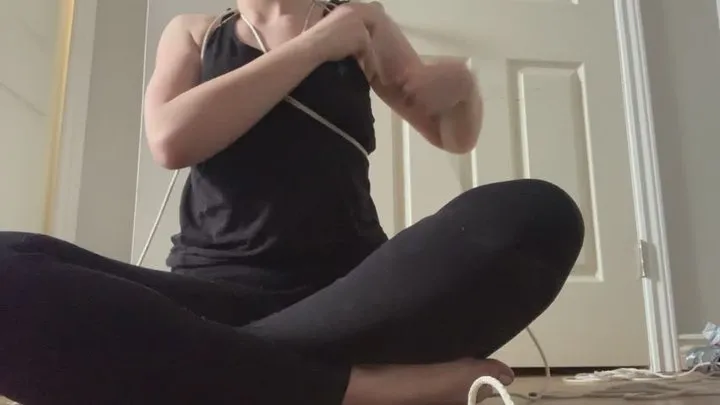Ks Amateur Bondage - Self bondage fun