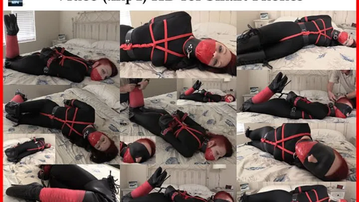 Keye Mobile Bondage - Kajira Bound - Catsuit and Ballet Boots - Part 2 (mp4 HD)