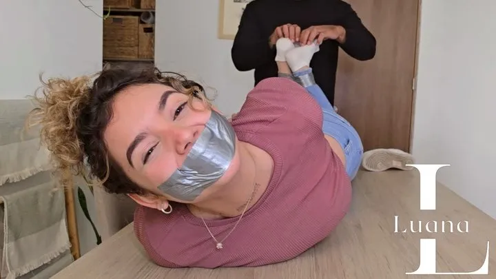 Klp Luana - Luana Served for Socked Foot Tickling