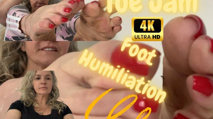 Empressmbellashoeplay - Empress Bella humiliates and controls you - Mature Soles - Toe Jam - Long Toes Nails