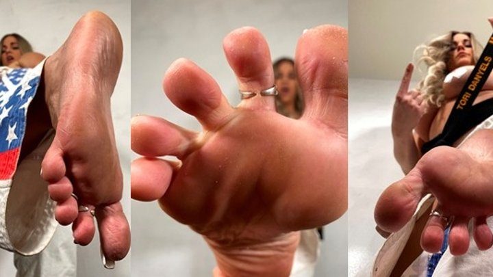 Foot Mode Mixed Fights - Black Belt Blonde