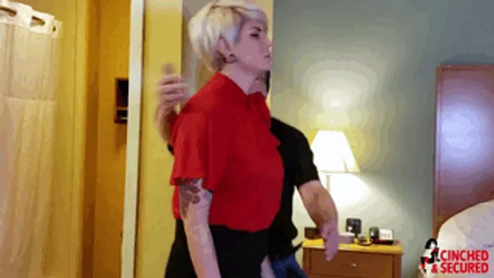 Cinched And Secured - Ava's Hotel Terror (WMV Format)