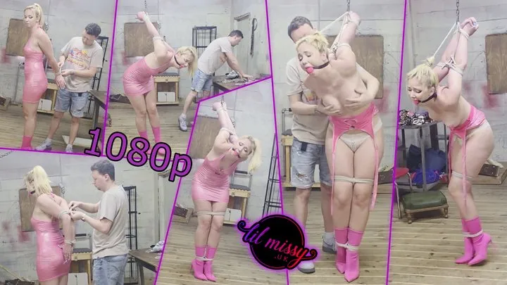 Lil Missy Uk Store - Lil Missy UK is Stripped and strictly strappadoed in pink 1080p