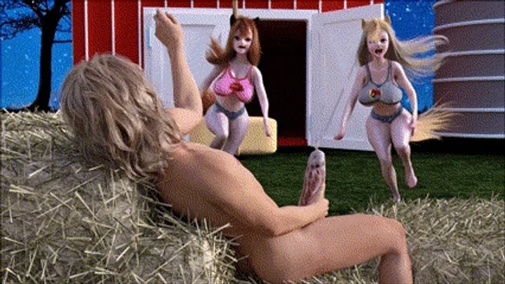 Girl Girl Catfights Sexfights - Preview of Pony Girls Saki Vs Nami CatFight for Your Cock