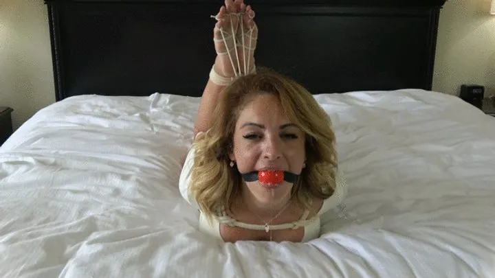 Kick Ass Bondage By Ropemarked - Alba Hogtied And Tentoe Hogtie Ropemarked Fantasy # 868