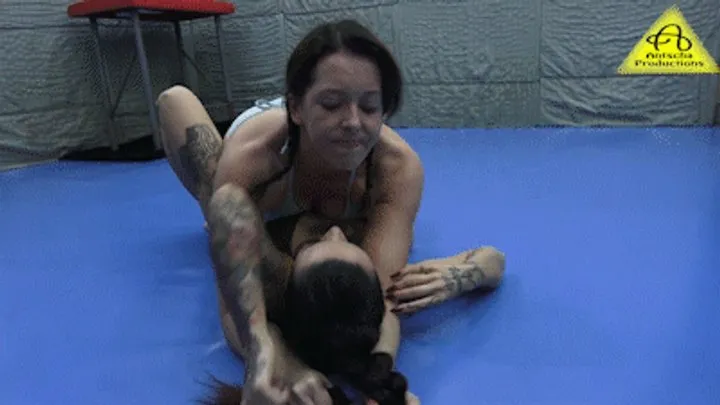 Antschas Wrestling And Fetish Store - AloraLux vs TynessaBelle domination