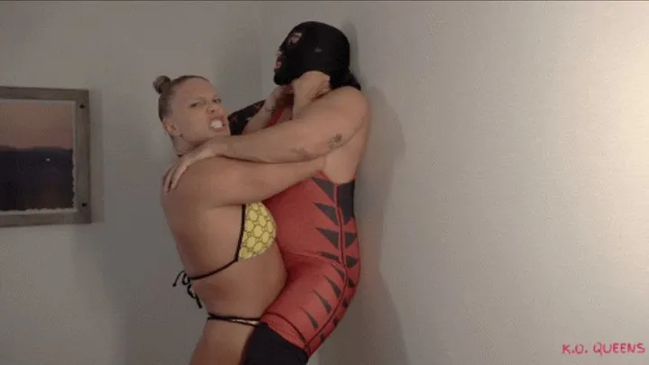 Ko Queens Wrestling - Amazonia J vs The Finisher 2