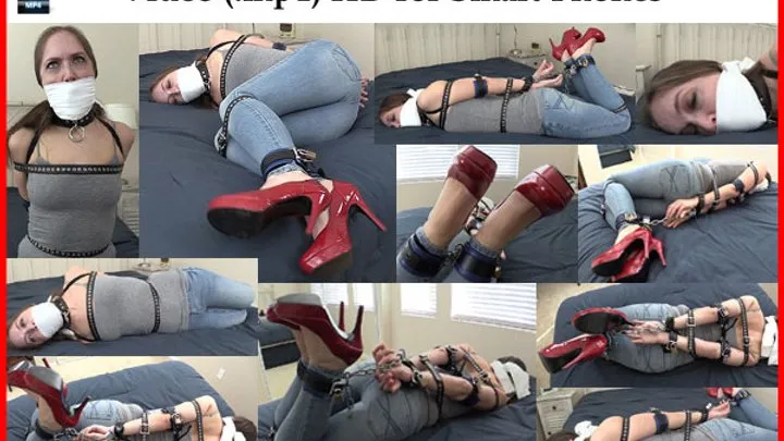 Keye Mobile Bondage - Rachel Adams - Jeans and Red High Heels - Part 2 (mp4 HD)