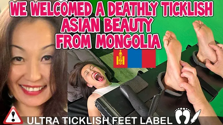 Tickle Frenchtickling  Store - WE WELCOMED A DEATHLY TICKLISH ASIAN BEAUTY FROM MONGOLIA - HD WMV