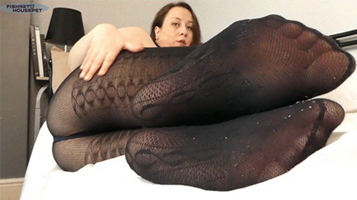 Fishnethousepet - Feet And Ass In Dirty Pantyhose (WMV)