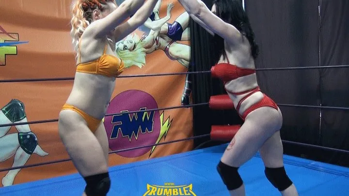 Russianwomanwrestling - Ellina vs Julia - Female Pro Wrestling Fight - RM233 - HD720