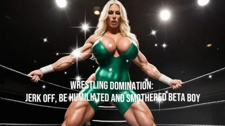 Stroke With Me - Wrestling Domination: Jerk off, be Humiliated and Smothered beta boy